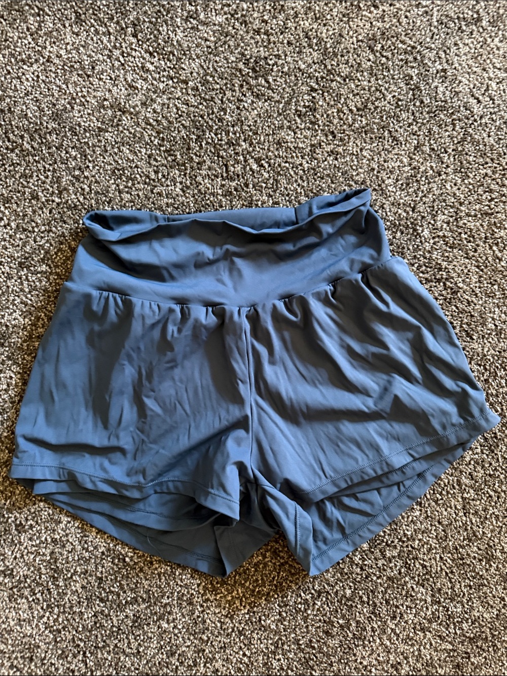 Halara High-Waist Women's Athletic Shorts — Blue